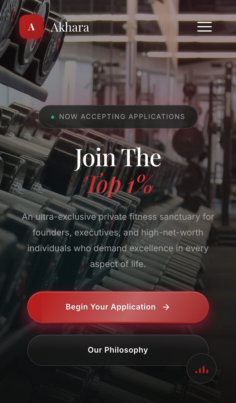Akhara Gym website