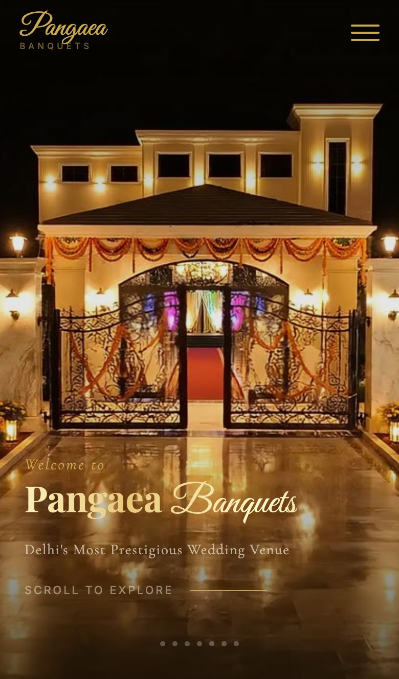 Banquet Hall website